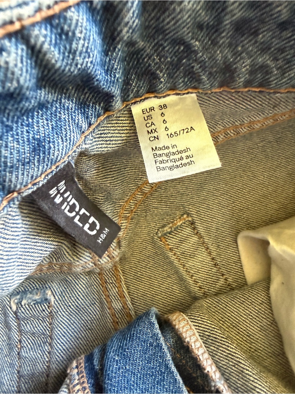 H&M High Rise Jeans 6/28 - Picture 6 of 9